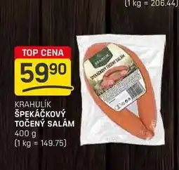 Flop ŠPEKÁČKOVÝ TOČENÝ SALÁM 400 g nabídka