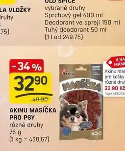 Flop AKINU MASÍČKA PRO PSY 75g nabídka