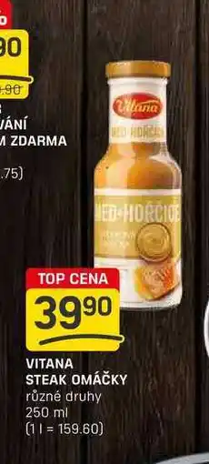 Flop VITANA STEAK OMÁČKY různé druhy 250 ml nabídka