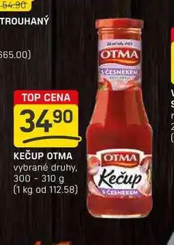 Flop KEČUP OTMA vybrané druhy 300-310 g nabídka