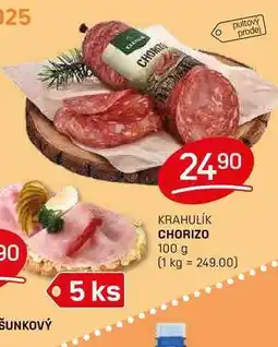 Flop CHORIZO 100 g nabídka
