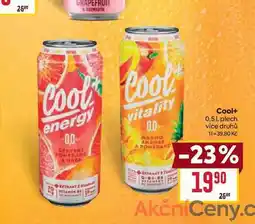 Billa Cool+ 0,51, plech nabídka