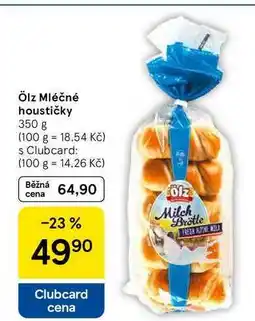 Tesco Ölz Mléčné houstičky, 350 g nabídka