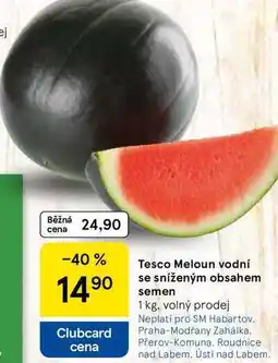 Tesco Tesco Meloun vodní se sníženým obsahem semen, 1 kg nabídka