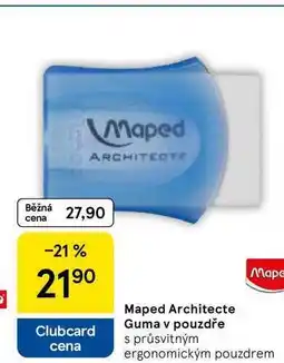 Tesco Maped Architecte Guma v pouzdře, s průsvitným ergonomickým pouzdrem nabídka