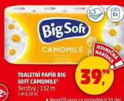Penny Market TOALETNÍ PAPÍR BIG SOFT CAMOMILE, 3vrstvý, 132 m nabídka