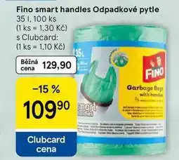 Tesco Fino smart handles Odpadkové pytle, 35 l, 100 ks nabídka