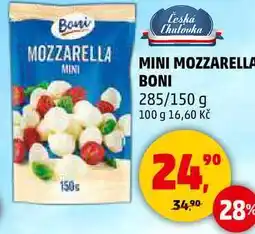 Penny Market MINI MOZZARELLA MINI BONI, 285/150 g nabídka