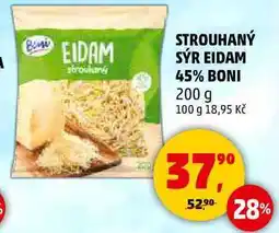 Penny Market STROUHANÝ SÝR EIDAM 45% BONI, 200 g nabídka