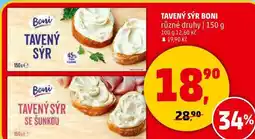 Penny Market TAVENÝ SÝR BONI různé druhy, 150 g nabídka
