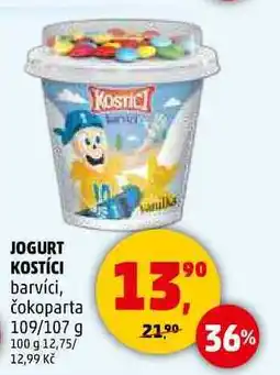 Penny Market JOGURT KOSTÍCI barvíci, čokoparta, 109/107 g nabídka