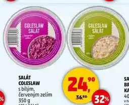 Penny Market SALÁT COLESLAW s bílým, červeným zelím, 350 g nabídka