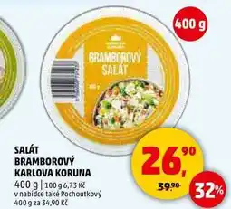 Penny Market SALÁT BRAMBOROVÝ KARLOVA KORUNA, 400 g nabídka