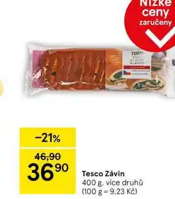 Tesco Tesco Závin, 400 g, více druhů nabídka