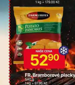 Hruška FARM FRITES Bramborové placky 540 g nabídka