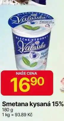 Hruška Smetana kysaná 15% 180 g nabídka