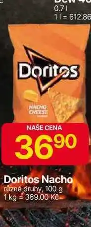 Hruška Doritos Nacho různé druhy, 100 g nabídka