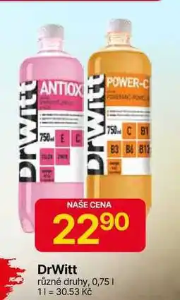 Hruška DrWitt různé druhy, 0,75l nabídka