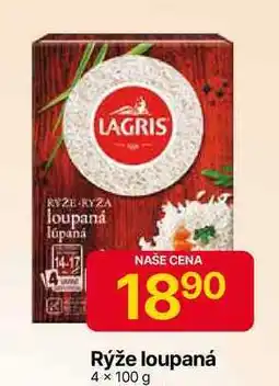 Hruška LAGRIS Rýže loupaná 4 x 100 g nabídka