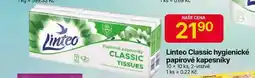 Hruška Linteo Classic hygienické papírové kapesníky 10 × 10 ks, 2-vrstvé nabídka