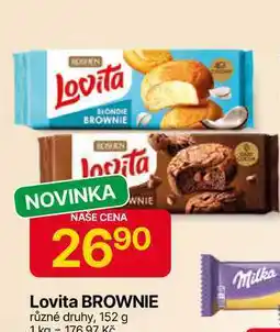Hruška Lovita BROWNIE různé druhy, 152 g nabídka
