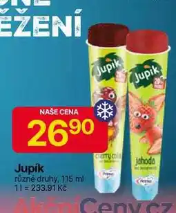 Hruška Jupík různé druhy, 115 ml nabídka