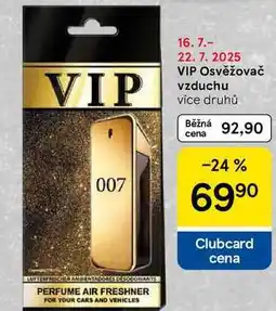 Tesco VIP Osvěžovač vzduchu, více druhů nabídka