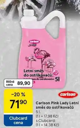Tesco Carlson Pink Lady Letni směs do ostřikovačů, 5 l nabídka