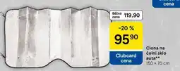 Tesco Clona na čelní sklo auta, 150 x 70 cm nabídka