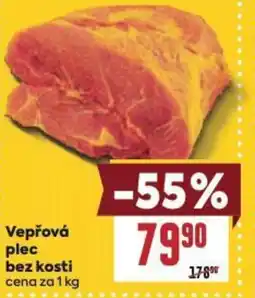 Billa Vepřová plec bez kosti nabídka