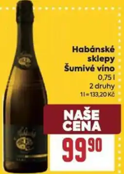 Billa Habánské sklepy Šumivé víno nabídka