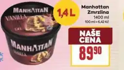 Billa Manhattan Zmrzlina nabídka