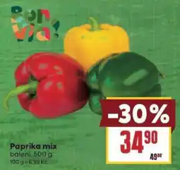 Billa Paprika mix nabídka