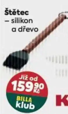 Billa Štětec - silikon a dřevo nabídka