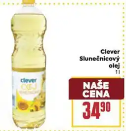 Billa Clever Slunečnicový olej nabídka