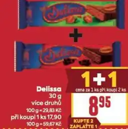 Billa Delissa nabídka