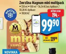 Albert Zmrzlina Magnum mini multipack nabídka
