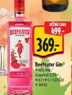 Albert Beefeater Gin nabídka