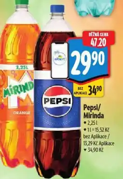 Albert Pepsi/ Mirinda nabídka