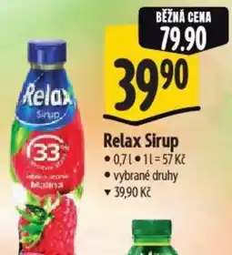 Albert Relax Sirup nabídka