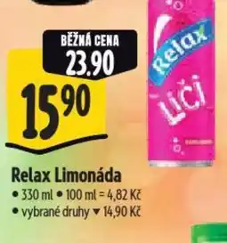 Albert Relax Limonáda nabídka
