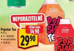 Albert Popstar Tea nabídka