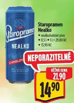 Albert Staropramen Nealko nabídka