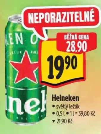 Albert Heineken světlý ležák nabídka