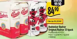 Albert Budweiser Budvar Original/Budvar 33 nabídka