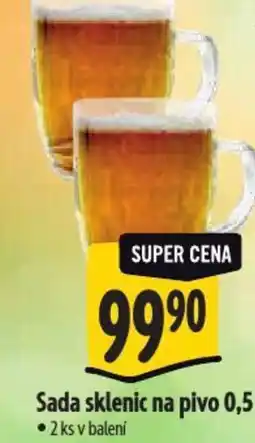 Albert Sada sklenic na pivo nabídka