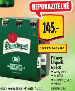 Albert Pilsner Urquell nabídka