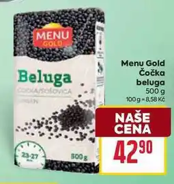 Billa Menu Gold Čočka beluga 500 g nabídka