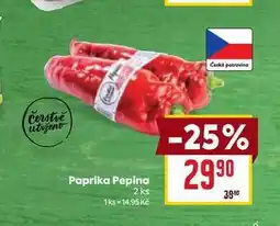 Billa Paprika Pepina 2 ks nabídka