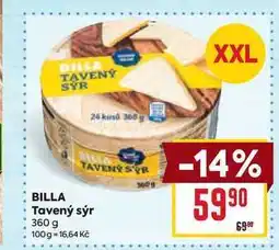 Billa BILLA Tavený sýr 360 g nabídka